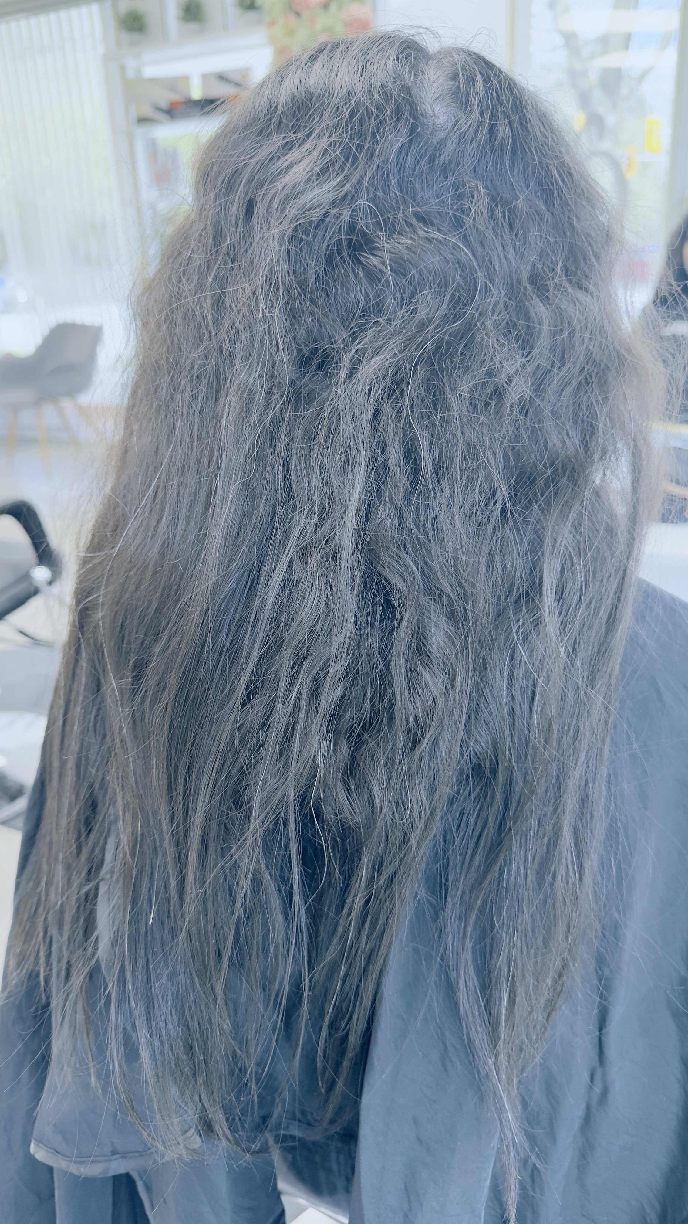 Keratin treatment before